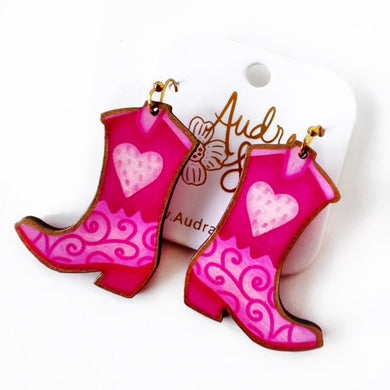 Cowgirl Boots - Pink