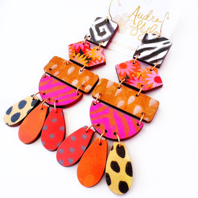 Belle - Groovy Flower Zebra