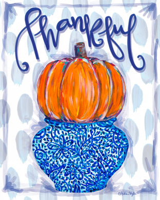 Fall Thanksgiving Canvas - 