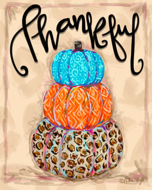 Fall Thanksgiving Canvas - 