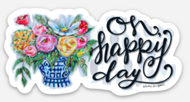 Oh Happy Day Sticker